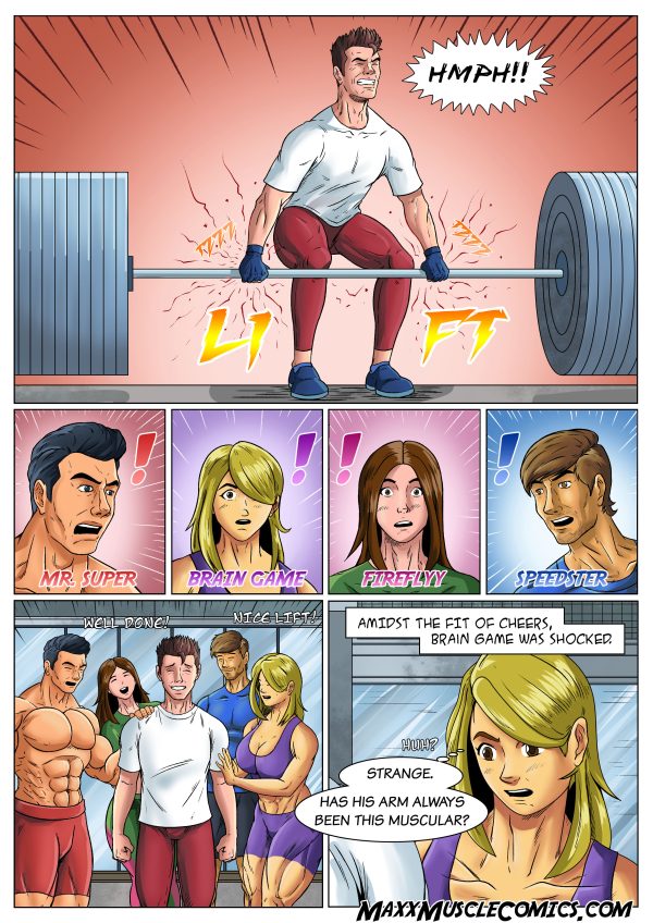 The Secret Phase - Super Muscle Growth - MaxxMuscleComics