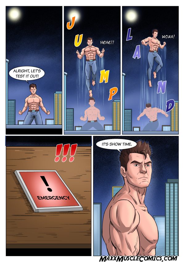 The Secret Phase - Super Muscle Growth - MaxxMuscleComics