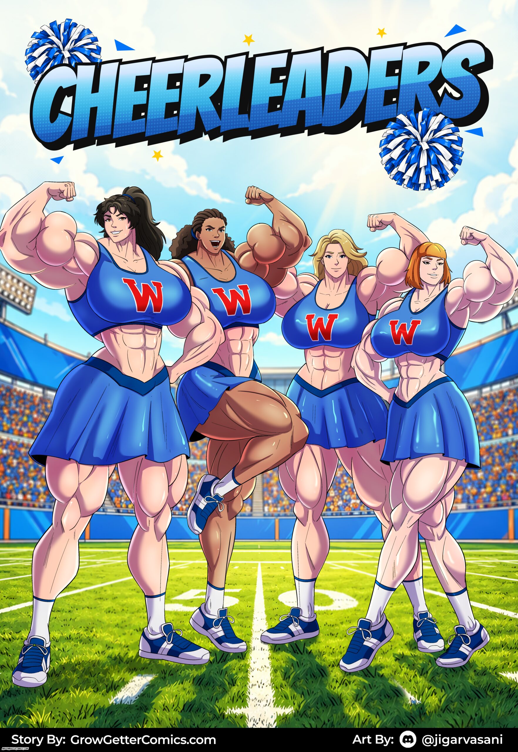 muscle growth comic
