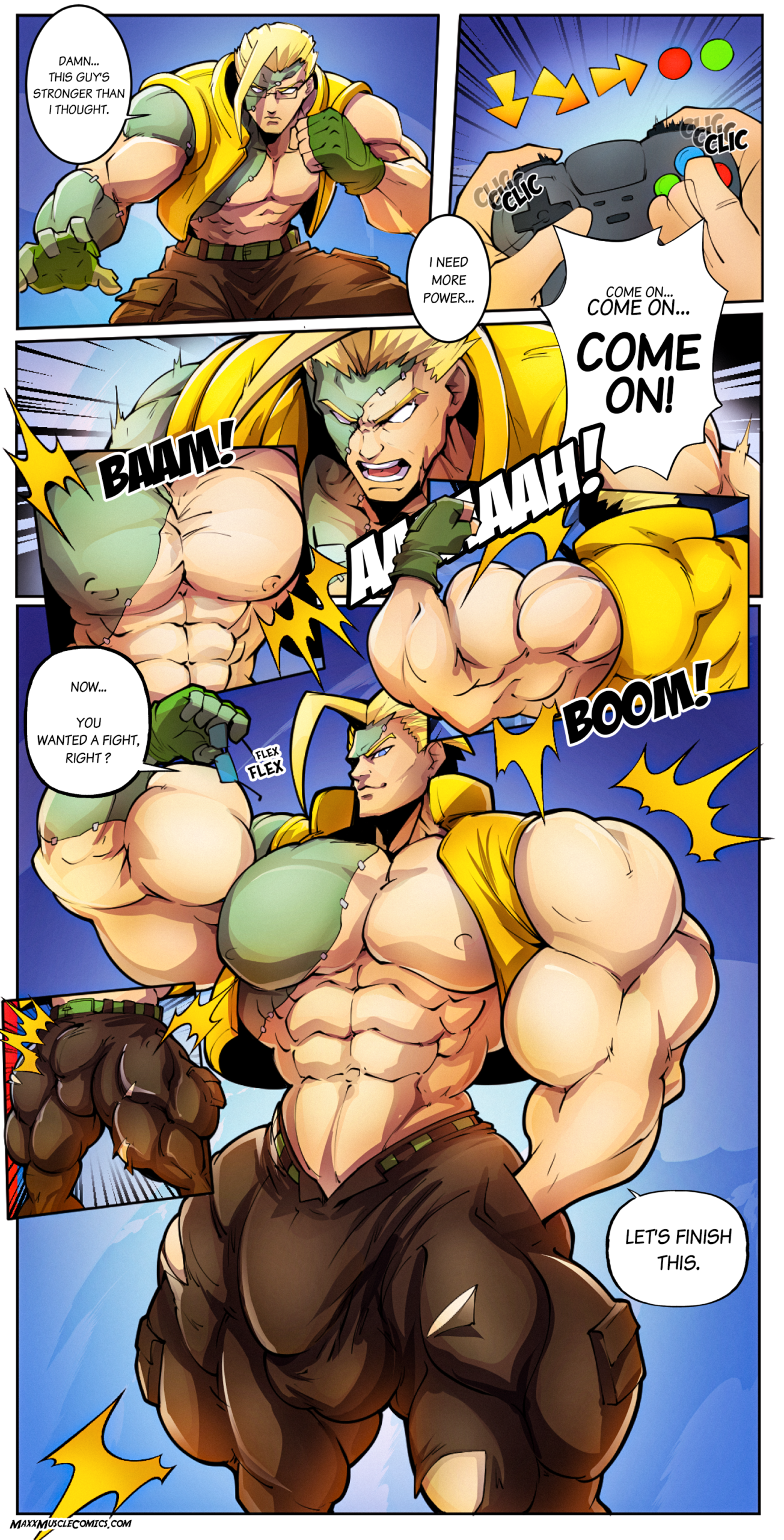 charlie nash muscle growth