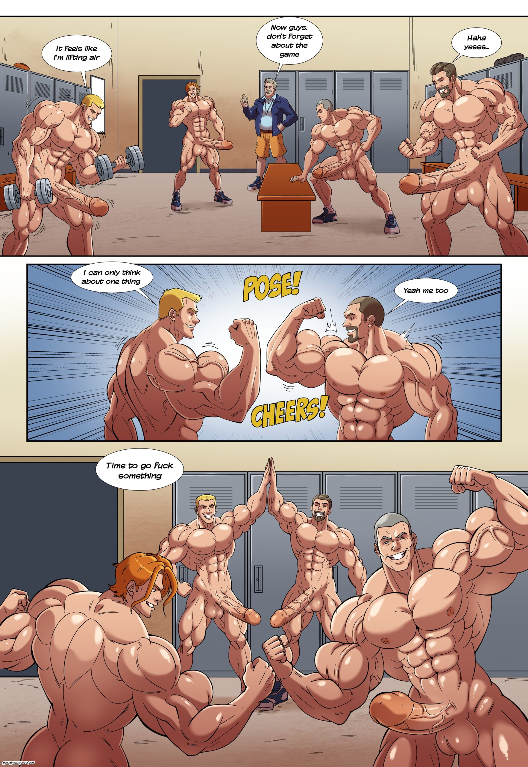 muscle growth comic